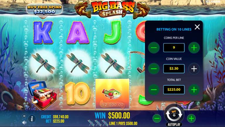 Big Bass Splash Slot da Pragmatic Play: Modo de Demo gratuito
