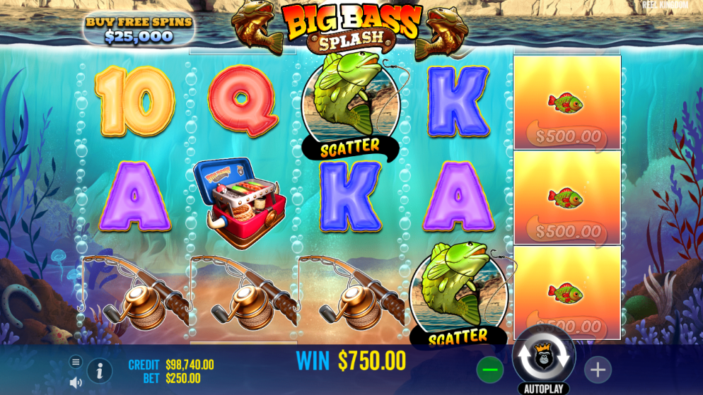realistic big bass splash game demo