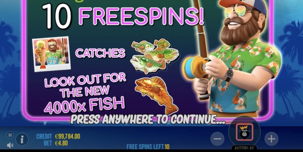 Bigger Bass Bonanza free spins