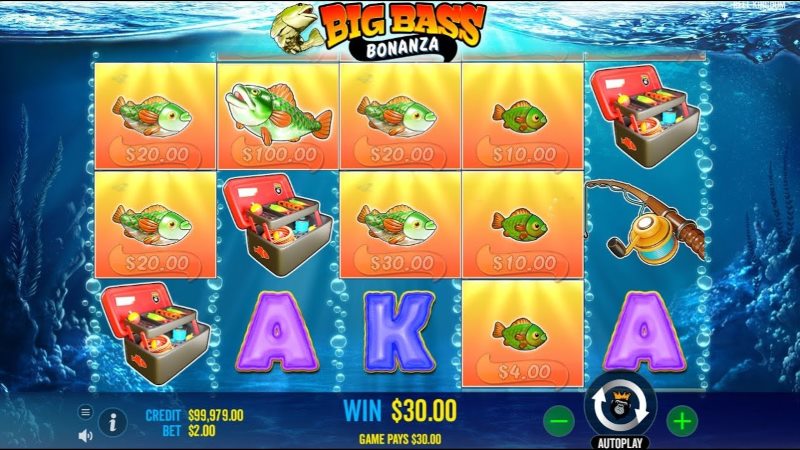 Multiplicadores do Big Bass Bonanza